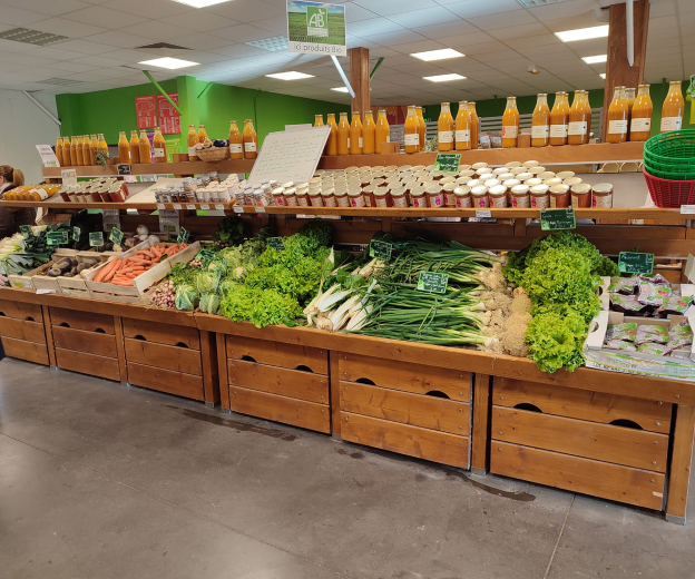 Magasin fermier Marais de Bourges, dans le Cher (18)