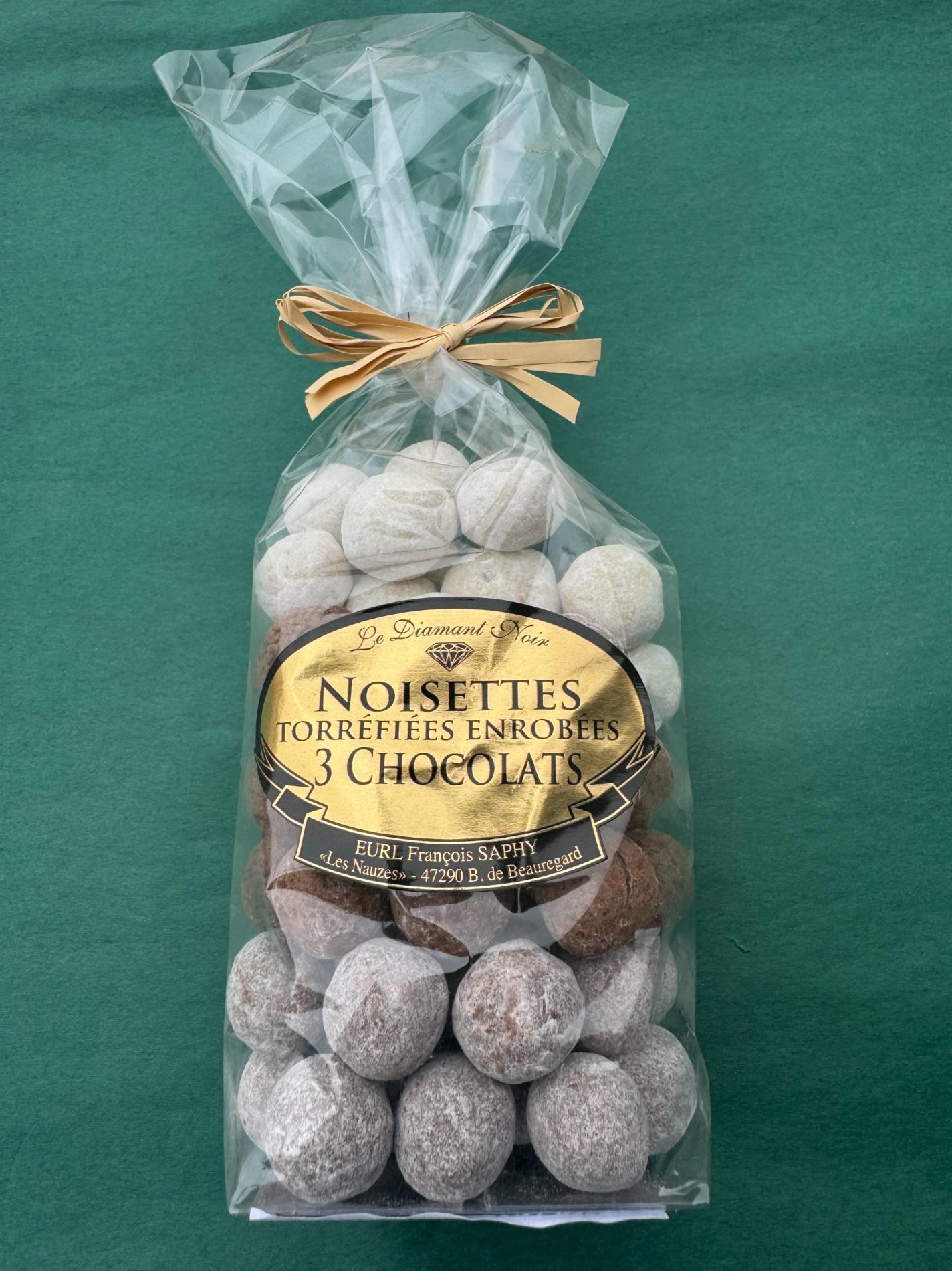 Noisettes au chocolats