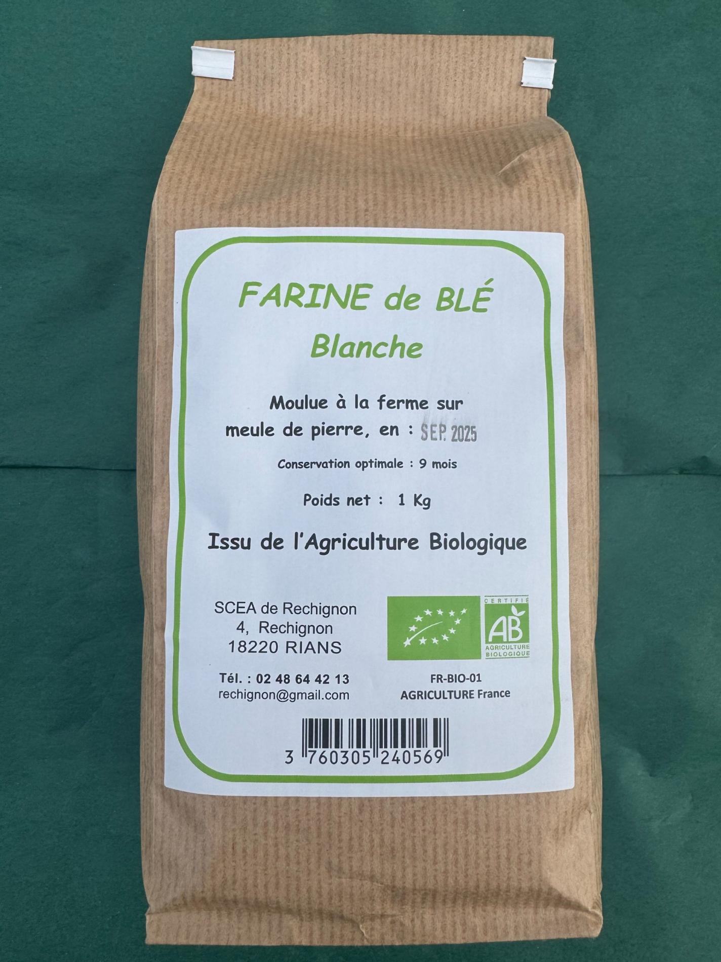 Farine de blé blanche